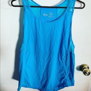 Atomic Blue Mesh Panel Tank